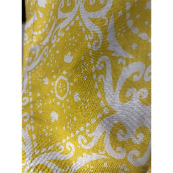 TECREW Yellow Tile Print Cami Top | Size L Summer Boho Festival Tank - Picture 6 of 6